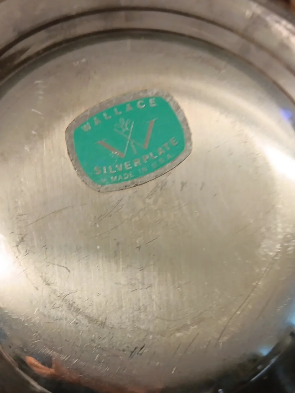 Vintage Wallace Silverplate Bowl